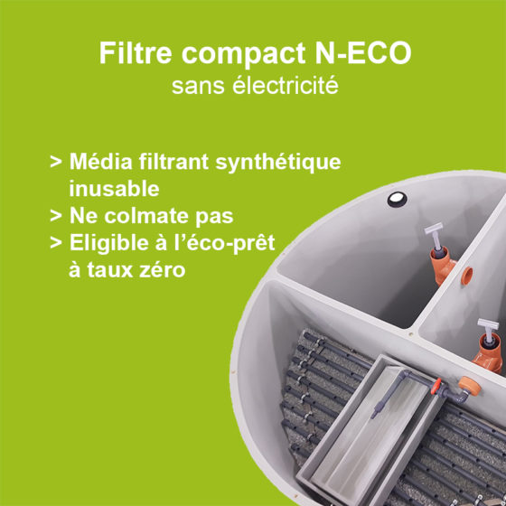 Filtre compact N-ECO
